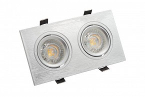DK3022-CM Встраиваемый светильник, IP 20, 10 Вт, GU5.3, LED, серый, пластик в Лабытнанги - labytnangi.ok-mebel.com | фото 3