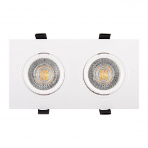 DK3022-WH Встраиваемый светильник, IP 20, 10 Вт, GU5.3, LED, белый, пластик в Лабытнанги - labytnangi.ok-mebel.com | фото 2