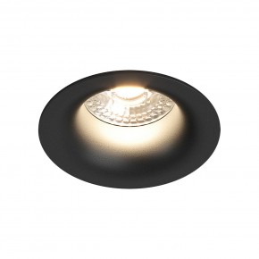DK3024-BK Встраиваемый светильник, IP 20, 10 Вт, GU5.3, LED, черный, пластик в Лабытнанги - labytnangi.ok-mebel.com | фото