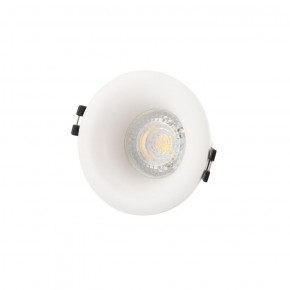 DK3024-WH Встраиваемый светильник, IP 20, 10 Вт, GU5.3, LED, белый, пластик в Лабытнанги - labytnangi.ok-mebel.com | фото 1