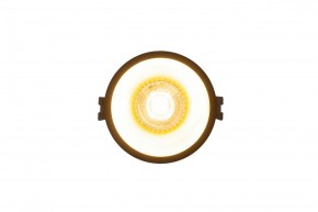 DK3026-BG Встраиваемый светильник, IP 20, 10 Вт, GU5.3, LED, черный/золотой, пластик в Лабытнанги - labytnangi.ok-mebel.com | фото 2