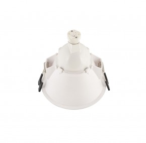 DK3026-WB Встраиваемый светильник, IP 20, 10 Вт, GU5.3, LED, белый/черный, пластик в Лабытнанги - labytnangi.ok-mebel.com | фото 4