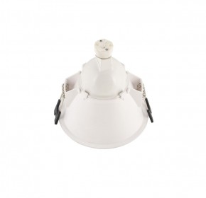 DK3026-WG Встраиваемый светильник, IP 20, 10 Вт, GU5.3, LED, белый/золотой, пластик в Лабытнанги - labytnangi.ok-mebel.com | фото 3