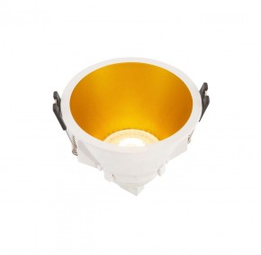 DK3026-WG Встраиваемый светильник, IP 20, 10 Вт, GU5.3, LED, белый/золотой, пластик в Лабытнанги - labytnangi.ok-mebel.com | фото 4