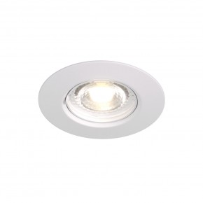 DK3028-WH Встраиваемый светильник, IP 20, 10 Вт, GU5.3, LED, белый, пластик в Лабытнанги - labytnangi.ok-mebel.com | фото 5