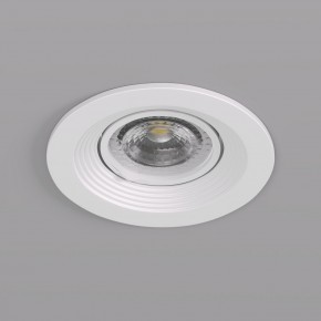 DK3029-WH Встраиваемый светильник, IP 20, 10 Вт, GU5.3, LED, белый, пластик в Лабытнанги - labytnangi.ok-mebel.com | фото 4