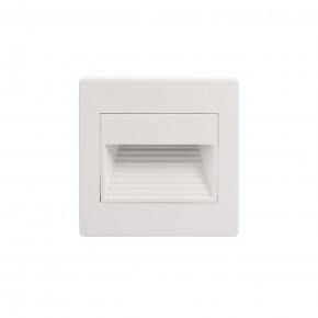 DK3050-WH Светильник встраиваемый в стену, IP 20, LED 3000, 1 Вт, белый, пластик в Лабытнанги - labytnangi.ok-mebel.com | фото 3
