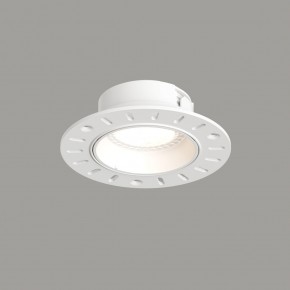 DK3055-WH Встраиваемый светильник, IP 20, 10 Вт, GU5.3, LED, белый, пластик в Лабытнанги - labytnangi.ok-mebel.com | фото