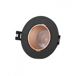 DK3061-BBR Встраиваемый светильник, IP 20, 10 Вт, GU5.3, LED, черный/бронзовый, пластик в Лабытнанги - labytnangi.ok-mebel.com | фото