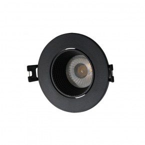 DK3061-BK Встраиваемый светильник, IP 20, 10 Вт, GU5.3, LED, черный/черный, пластик в Лабытнанги - labytnangi.ok-mebel.com | фото