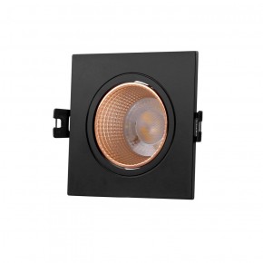 DK3071-BBR Встраиваемый светильник, IP 20, 10 Вт, GU5.3, LED, черный/бронзовый, пластик в Лабытнанги - labytnangi.ok-mebel.com | фото 1