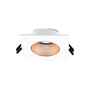 DK3071-WBR Встраиваемый светильник, IP 20, 10 Вт, GU5.3, LED, белый/бронзовый, пластик в Лабытнанги - labytnangi.ok-mebel.com | фото 2