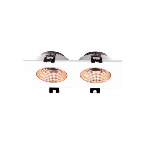 DK3072-WBR Встраиваемый светильник, IP 20, 10 Вт, GU5.3, LED, белый/бронзовый, пластик в Лабытнанги - labytnangi.ok-mebel.com | фото 2