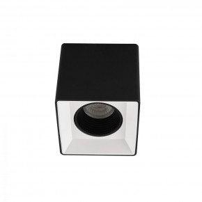 DK3080-BW+BK Светильник накладной IP 20, 10 Вт, GU5.3, LED, черно-белый/черный, пластик в Лабытнанги - labytnangi.ok-mebel.com | фото