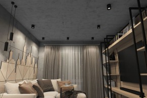 DK3090-BK+CH Светильник накладной IP 20, 10 Вт, GU5.3, LED, черный/хром, пластик в Лабытнанги - labytnangi.ok-mebel.com | фото 2