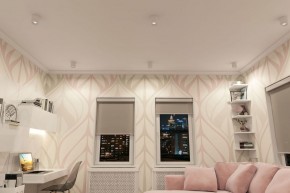 DK3090-WH+CH Светильник накладной IP 20, 10 Вт, GU5.3, LED, белый/хром, пластик в Лабытнанги - labytnangi.ok-mebel.com | фото 2