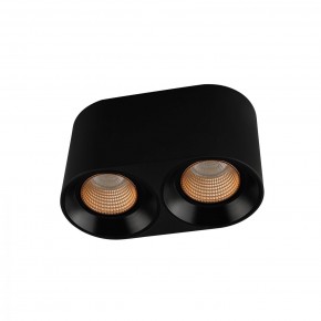 DK3096-BK+BR Светильник накладной IP 20, 10 Вт, GU5.3, LED, черный/бронзовый, пластик в Лабытнанги - labytnangi.ok-mebel.com | фото