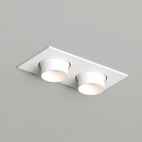 DK3122-WH Встраиваемый светильник, IP20, до 15 Вт, LED, GU5,3, белый, пластик в Лабытнанги - labytnangi.ok-mebel.com | фото