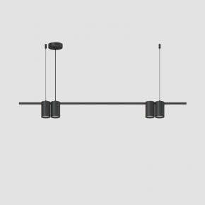 DK4061-BK Подвесной светильник ORBIT, IP20, 4xGU10 LED до 15 Вт, черный матовый, алюминий в Лабытнанги - labytnangi.ok-mebel.com | фото 2