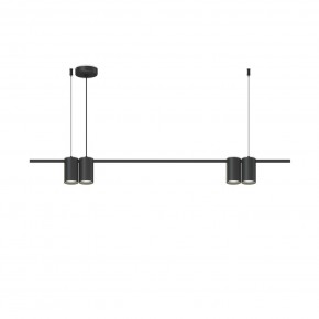 DK4061-BK Подвесной светильник ORBIT, IP20, 4xGU10 LED до 15 Вт, черный матовый, алюминий в Лабытнанги - labytnangi.ok-mebel.com | фото 3