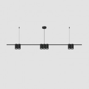 DK4063-BK Подвесной светильник ORBIT, IP20, 7xGU10 LED до 15 Вт, черный матовый, алюминий в Лабытнанги - labytnangi.ok-mebel.com | фото 2