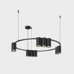 DK4065-BK Подвесной светильник ORBIT, IP20, 10xGU10 LED до 15 Вт, черный матовый, алюминий в Лабытнанги - labytnangi.ok-mebel.com | фото