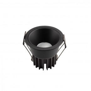 DK4500-BK Встраиваемый светильник, IP 20, 12 Вт, LED 3000, черный, алюминий в Лабытнанги - labytnangi.ok-mebel.com | фото