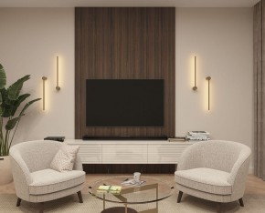 DK5010-SG Бра 600 мм, 3000К, IP20, 5 Вт, матовое золото в Лабытнанги - labytnangi.ok-mebel.com | фото 5