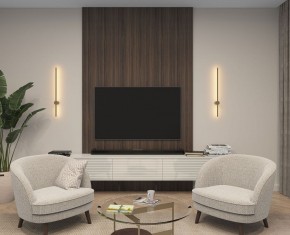 DK5012-SG Бра 800 мм, 3000К, IP20,7 Вт, матовое золото в Лабытнанги - labytnangi.ok-mebel.com | фото 5