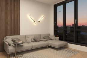 DK5012-SG Бра 800 мм, 3000К, IP20,7 Вт, матовое золото в Лабытнанги - labytnangi.ok-mebel.com | фото 7