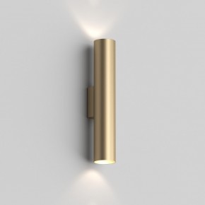 DK5022-SG Настенный светильник, IP20, до 15 Вт, LED, 2xGU10, матовое золото, алюминий в Лабытнанги - labytnangi.ok-mebel.com | фото