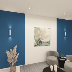 DK5022-WH Настенный светильник, IP20, до 15 Вт, LED, 2xGU10, белый, алюминий в Лабытнанги - labytnangi.ok-mebel.com | фото 5