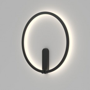 DK5035-BK Бра ROUND со светодиодом, IP20, 24W, 3000/4000/6500K, черный, алюминий в Лабытнанги - labytnangi.ok-mebel.com | фото