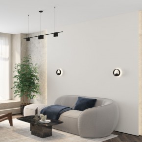 DK5060-BK Бра ORBIT, IP20, 3000К, LED, 10 Вт, черный матовый, алюминий в Лабытнанги - labytnangi.ok-mebel.com | фото 5