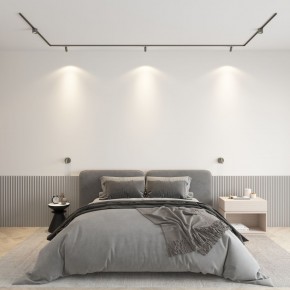 DK5072-DN Бра SHINE WALL со светодиодом, D104*H68, IP20, 3000К, 3W, RA?90, темный никель, алюминий в Лабытнанги - labytnangi.ok-mebel.com | фото 4