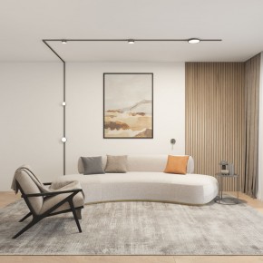 DK5072-DN Бра SHINE WALL со светодиодом, D104*H68, IP20, 3000К, 3W, RA?90, темный никель, алюминий в Лабытнанги - labytnangi.ok-mebel.com | фото 5