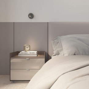 DK5072-DN Бра SHINE WALL со светодиодом, D104*H68, IP20, 3000К, 3W, RA?90, темный никель, алюминий в Лабытнанги - labytnangi.ok-mebel.com | фото 9