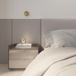 DK5072-SB Бра SHINE WALL со светодиодом, D104*H68, IP20, 3000К, 3W, RA?90, сатинированная латунь, алюминий в Лабытнанги - labytnangi.ok-mebel.com | фото 9