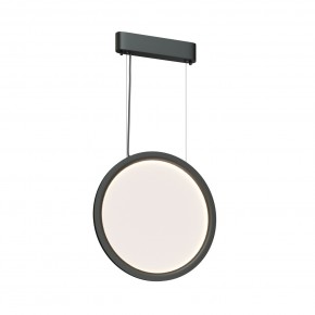 DK6604-BK Подвесной вертикальный светильник Veil со светодиодом H1500 d450 220V 36W 3000-6000K IP20 черный алюминий в Лабытнанги - labytnangi.ok-mebel.com | фото 3