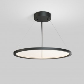 DK6616-BK Подвесной горизонтальный светильник Veil со светодиодом H900 d600 220V 48W 3000-6000K IP20 черный алюминий в Лабытнанги - labytnangi.ok-mebel.com | фото