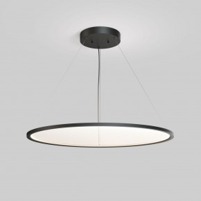 DK6620-BK Подвесной горизонтальный светильник Veil со светодиодом H900 d1000 220V 82W 3000-6000K IP20 черный алюминий в Лабытнанги - labytnangi.ok-mebel.com | фото