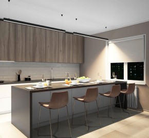 DK9154-BK Линейный светильник 42W 1500mm 4000K, черный в Лабытнанги - labytnangi.ok-mebel.com | фото 5