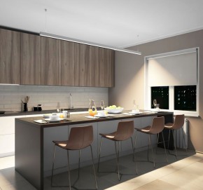 DK9254-WH Линейный светильник 62W 2500mm 4000K, белый в Лабытнанги - labytnangi.ok-mebel.com | фото 4