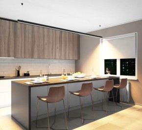 DK9303-BK Линейный светильник 72W 3000mm 3000K, черный в Лабытнанги - labytnangi.ok-mebel.com | фото 5