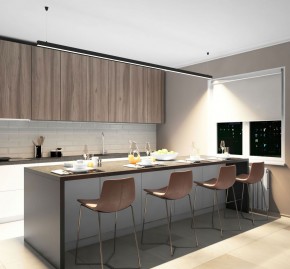 DK9304-BK Линейный светильник 72W 3000mm 4000K, черный в Лабытнанги - labytnangi.ok-mebel.com | фото 5