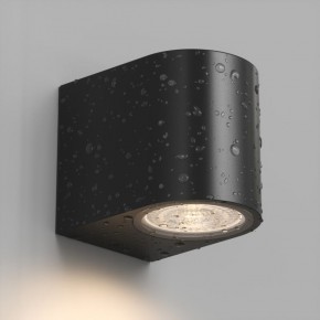 DK9790-BK Настенный уличный светильник NARVIK, IP44, GU10 LED, до 15 Вт, черный, алюминий в Лабытнанги - labytnangi.ok-mebel.com | фото 3