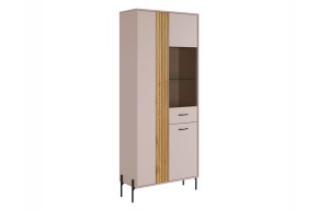 ДОМИНИКА Шкаф двухдверный (со стеклом) в Лабытнанги - labytnangi.ok-mebel.com | фото