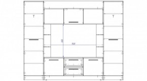 ДУБЛИН Гостиная в Лабытнанги - labytnangi.ok-mebel.com | фото 2