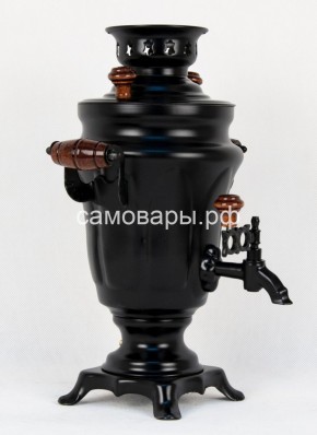 Электрический самовар "Черный Русский" матовый тюльпан на 1,5 литра. Ограниченная серия. в Лабытнанги - labytnangi.ok-mebel.com | фото 3