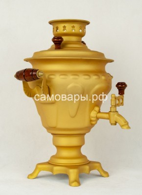 Электрический самовар "Русское золото" матовая груша на 2 литра (Ограниченная серия) в Лабытнанги - labytnangi.ok-mebel.com | фото 3